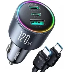 Joyroom Pd 120w Fast Charging Qc3.0 Led Usb C Qc Auto Car Charger Car Charger With 100w Cable - Buy Charger With Cable
car Pd Charger
charger With 100w Cable Product on Alibaba.com