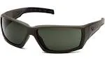 Pyramex Venture Gear Tactical Overwatch Adult Gray Lens Polycarbonate OD Green Frame