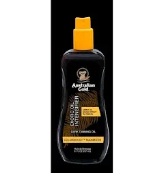 Australian Gold® Exotic Oil Intensifier Dark Tanning Oil - 8 oz