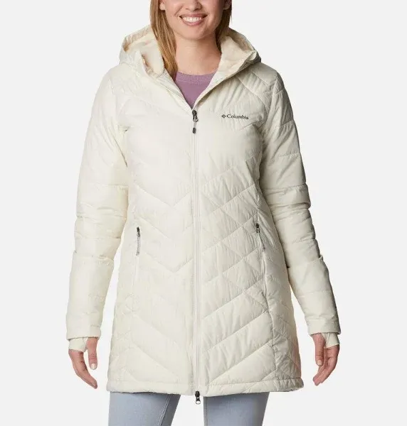 Columbia Women's Heavenly Long Hooded Jacket - Plus Size