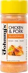 Johnny&#039;s Chicken and Pork Seasoning, 4.75 Ounce Pack of 6