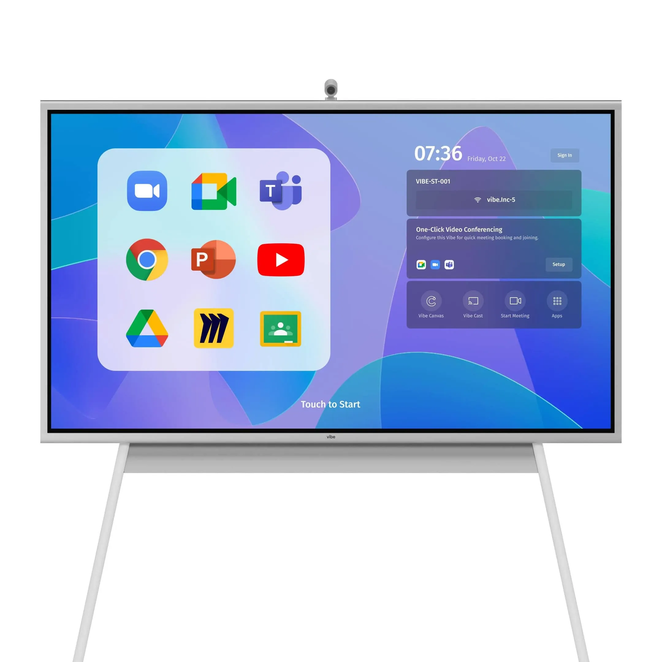 Vibe S1 75 Smart Board 75 inch Interactive Display 4K UHD Touch Screen All-in-One ...