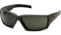 Venture Gear Tactical Overwatch Safety Glasses - Forest Gray Anti-Fog Lens - OD Green Frame