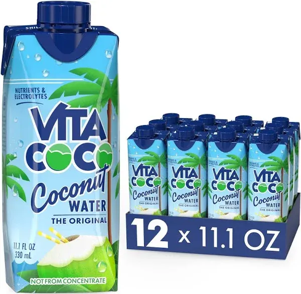 Vita Coco Coconut Water - Pure - Case of 12-500 ml