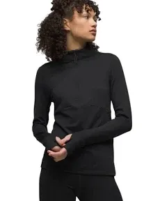 prAna Ice Flow Half Zip Top - Women's , Color: Nautical, Black',  Womens Clothing Size: Extra Small, Large, Medium, Small  , Up to 39% Off, Outlet    w/ Free Shipping   — 8 models