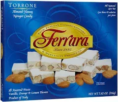 Torrone Nougat Candy, 18 Assorted Pieces (Ferrara) NET WT 7.62 216g  