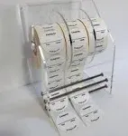 Adjustable Label Dispenser with 3-disks