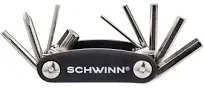 Schwinn Bike Repair Tool Kit, Multi-Purpose for Bicycle Repairs, Easy-to-Carry Tool Kit, Portable and Convenient Design Bicycle Essentials Easy Road Riding