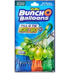 Bunch O Balloons 3pk Rapid Filling Self Sealing Water by ZURU (Pink/White/Purple)