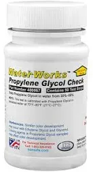 480067 WaterWorks Propylene Glycol Check Test Strips