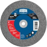 75861 Coarse Bench Grinding Wheel, 6&#034;