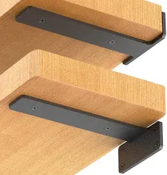 Starunder 6 Pack Floating Shelf Brackets