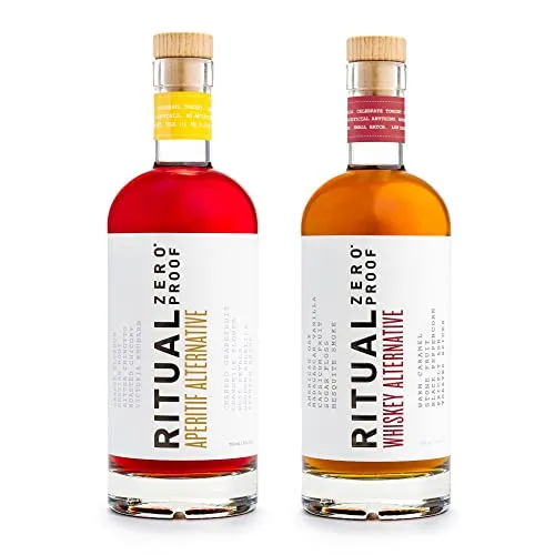 Ritual Zero Proof Whiskey Alternative Award Winning Non Alcoholic Spirit 750ml Only Calories Sustainably Made In Usa Make Delicious Alcohol Free Cocktails B07vpwr7yy