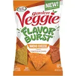 Sensible Portions Garden Veggie Flavor Burst Nacho Cheese Tortilla Chips 6 oz