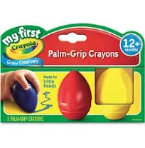 Crayola My First Egg Crayons, Easy-Grip