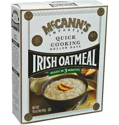 Mccanns Oatmeal, Irish, Quick Cooking - 16 oz