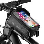 ROCKBROS Bike/Bicycle Phone Front Frame Bag, Waterproof, Tube Bag,Cycling Pouch,