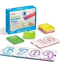 Hand2Mind Sensory Number Trays