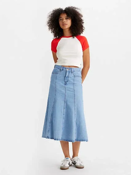 Levi's Women's Fit and Flare Skirt