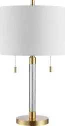 SAFAVIEH Bixby 26.5&#034; Table Lamp | Brass |