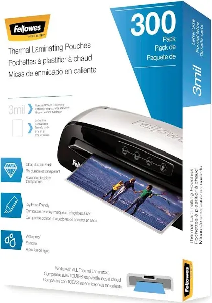 Fellowes Laminating Pouches