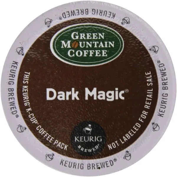 Green Mountain Keurig Hot Coffee, Dark Roast, Dark Magic, K-Cup Pods - 24 pack, 0.40 oz pods