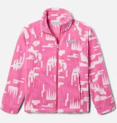 Columbia Youth Benton Springs™ II Printed Fleece, Camellia Rose - 1618281603