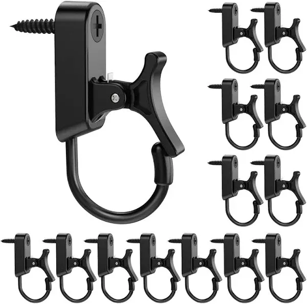 Hanger Hooks,String Light Hooks,Screw-in Hooks for Hanging String Lights and 