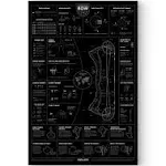 BALLISTA Compound Bow Modern Guide Poster - Archery Wall Decor Art - 36”×24”