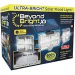 Beyond Bright Motion Solar Black Flood Light