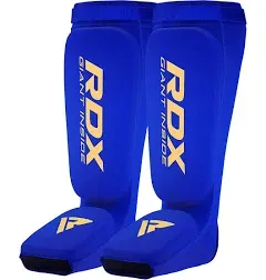 RDX SI Gel Padded Shin Guards Leg Instep Protection Pads for MMA