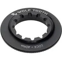 Wolf Tooth Internal Centerlock Rotor Lockring - Orange (Each)