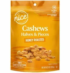 Nice! Cashew Halves & Pieces Honey Roasted