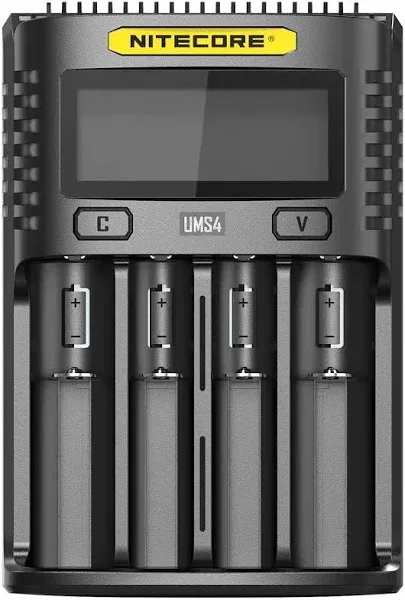 Nitecore UMS4 Intelligent USB Four Slot Superb Battery Charger