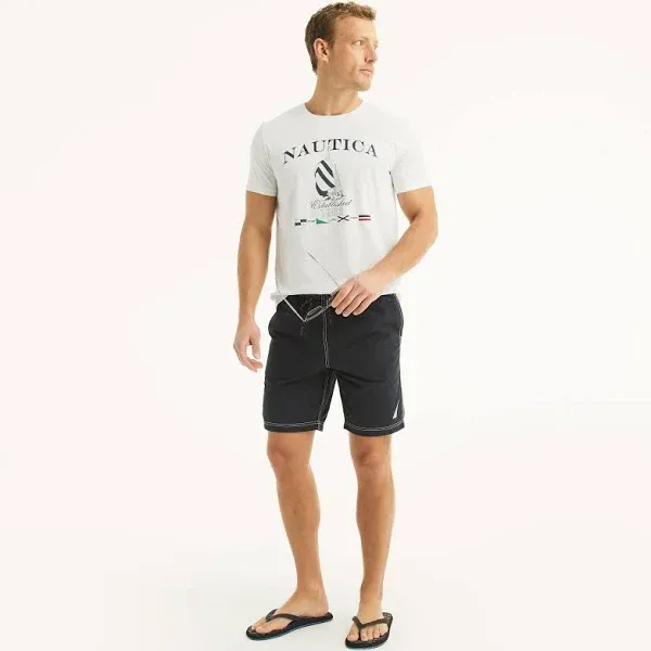 Nautica Men's Quick Dry Nylon Swim Trunks