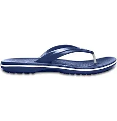 Crocs 11033-410 Unisex Crocband Flip Thong Sandal, Navy Men 11