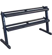 Body-Solid 3 Tier Horizontal Dumbbell Rack #GDR60B