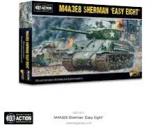 Warlord Games 13015 28mm Bolt Action: WWII M4A3E8 Sherman Easy Eight US Medium Tank (Plastic)