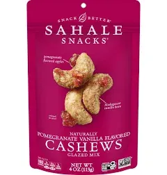 Sahale Snacks Glazed Mix Pomegranate Vanilla Cashews