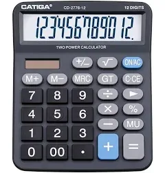 Adesso Premium Commerical Catiga-12 Digital Basic Calculator