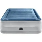 Intex 22" Dura-Beam Deluxe Comfort-Plush Queen Air Mattress, Blue