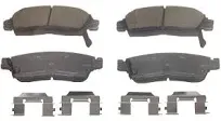 For CHEVROLET/GMC 1997-2005 ThermoQuiet Ceramic Disc Brake Pad Set FRONT Wagner 