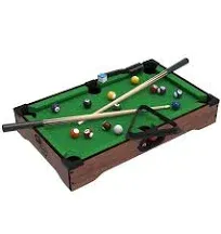 Mini Table Top Pool Table with Accessories - Family Billiard Game 20 X 12 X 3.5&#034;