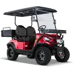 Kandi America Electric Cart with 5,000-Watt Motor Red