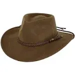 Outback Trading Co. Men's Broken Hill Wool Felt Hat