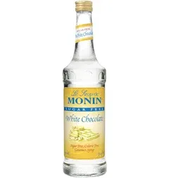 Monin Sugar Free White Chocolate Syrup, 750 ml