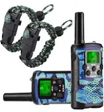 KIDS Walkie Talkie 2 Way Radio 3 / Mile Range Handheld communication play