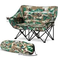 Camouflage Double Camping Chair