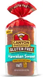 Canyon Bakehouse Gluten Free Hawaiian Sweet Bread