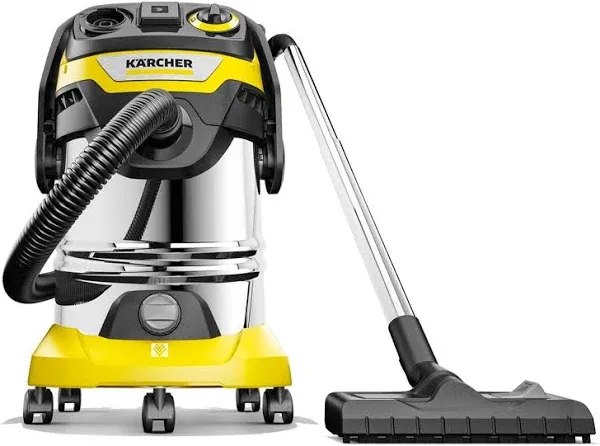 Karcher 8 Gal. Multi-Purpose Wet-Dry Vacuum Cleaner with Attachments Corded